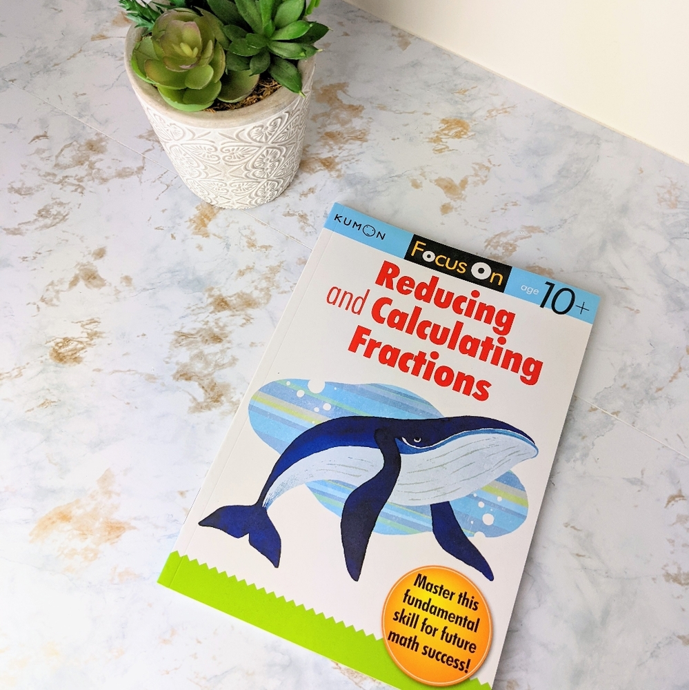 ⭐ Kumon Reducing and Calculating Fractions, New⭐